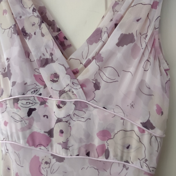 Beautiful soft pink and purple Express Dress - Picture 3 of 4